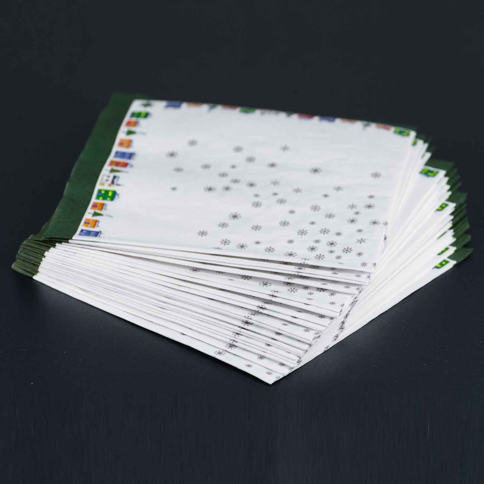 20 Servietten Weihnachten X-mas 3096 Papierservietten für Tischdeko 33 x 33cm 3-lägig Soft – stilvolles Wohnaccessoire & Deko