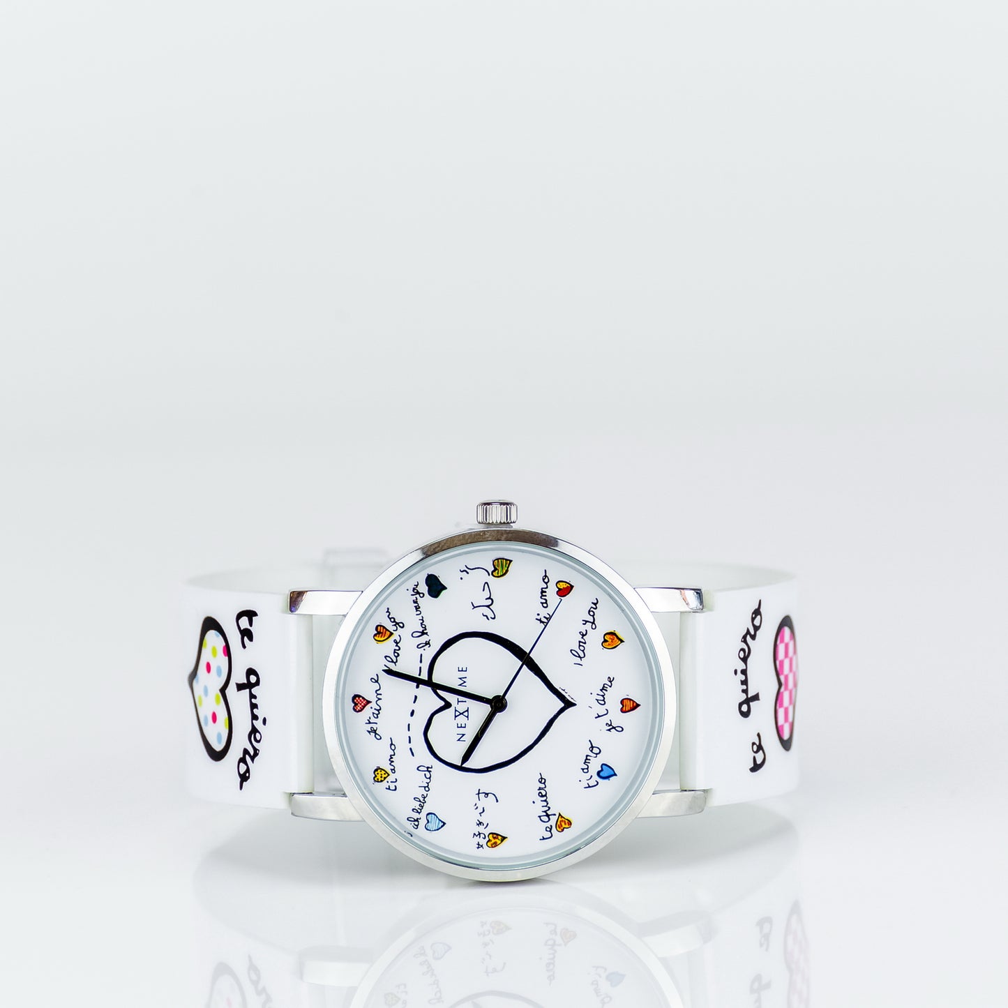 Armbanduhr Damen, Kinder Nextime 6008 Loving You m. neue batterie