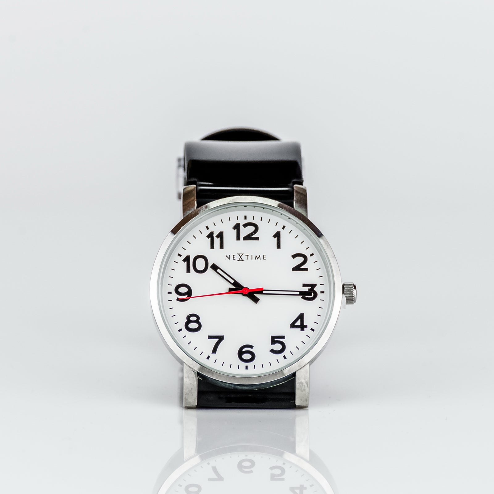 Armbanduhr Herren Station Nextime 6006, schwarz neue batterie