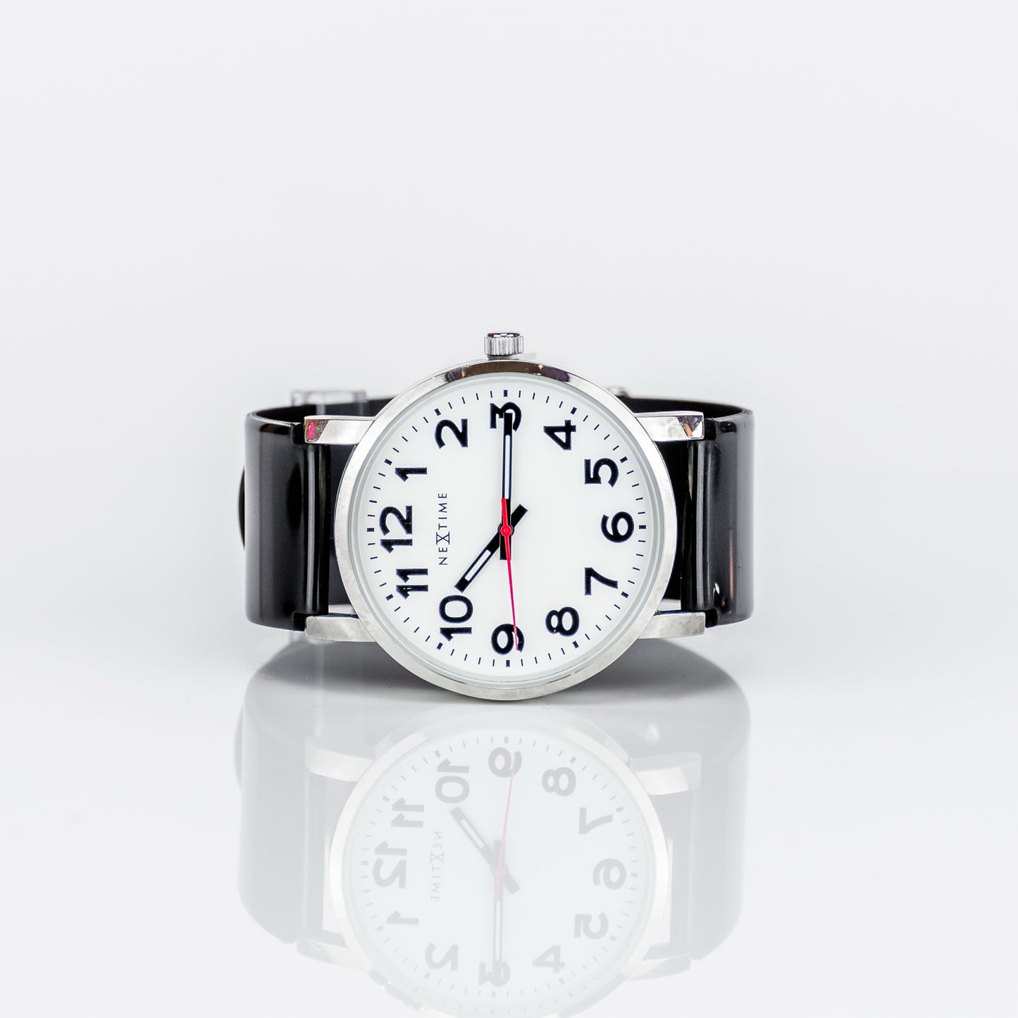 Armbanduhr Herren Station Nextime 6006, schwarz neue batterie