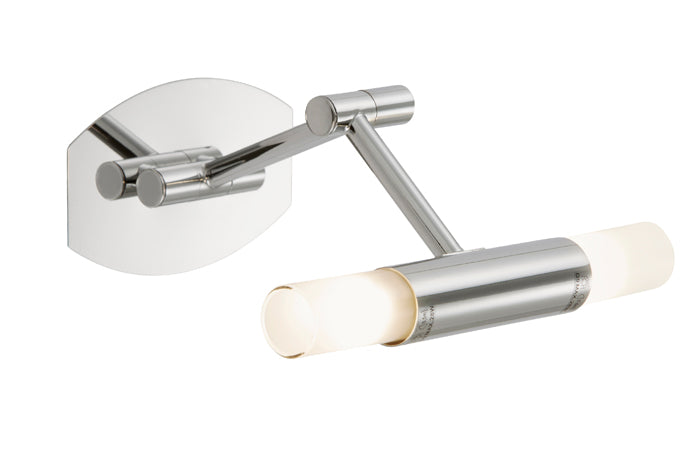 Bad Wandleuchte SPLASH 2-flammig Chrom Glas matt inkl 2x G9 LED