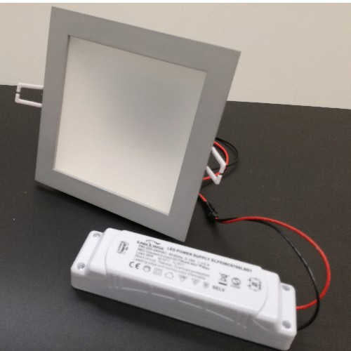 30W LED Downligt 230V dimmbar warmweiß, Einbauspot eckig – Einbaustrahler IP20, dimmbar