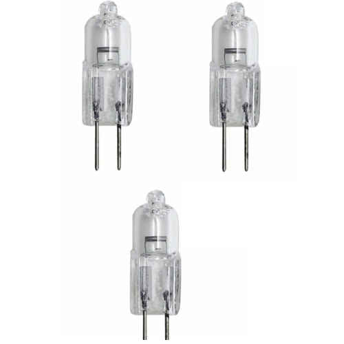 3er Pack GY6,35 50W 12V Steckbirnchen Halogenbirne Stiftsockel Halogenlampe – GY6.35 – 50 W – Warmweiß
