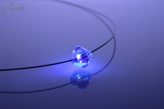 Armband LED Kristall Bicone Weiß Crystal mit Swarovski®- Elements – stilvolles Wohnaccessoire & Dekoartikel aus Europa