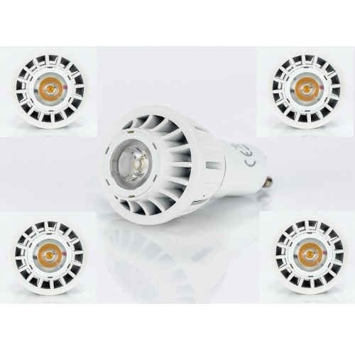 5er Set LED GU10 230V 6W Dimmbar