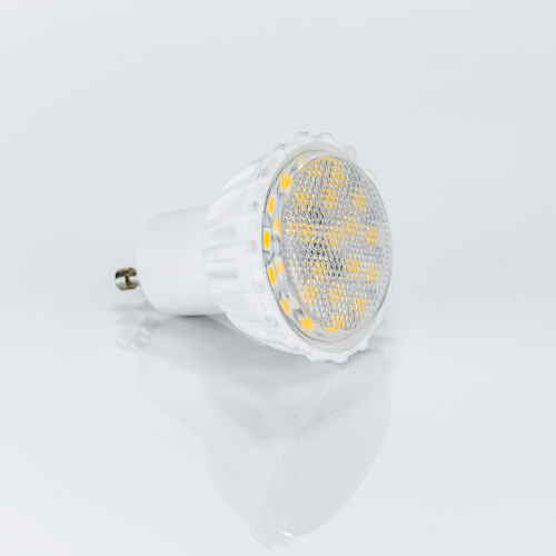 5W (=50W) LED GU10 5W 350lm Warmweiß 3000°K SMD LED Keramik