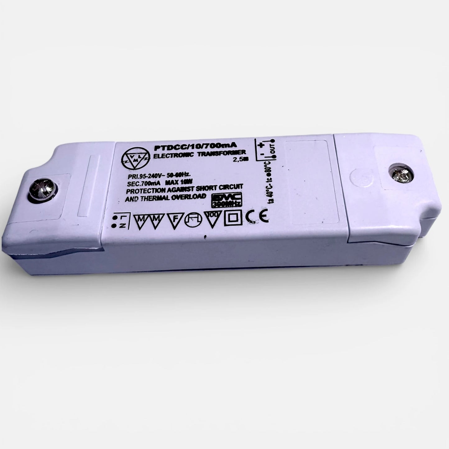 LED-Treiber 10 W 700 mA Konstantstrom Netzteil Relco VLM PTDCC/10/700mA für LED-Module