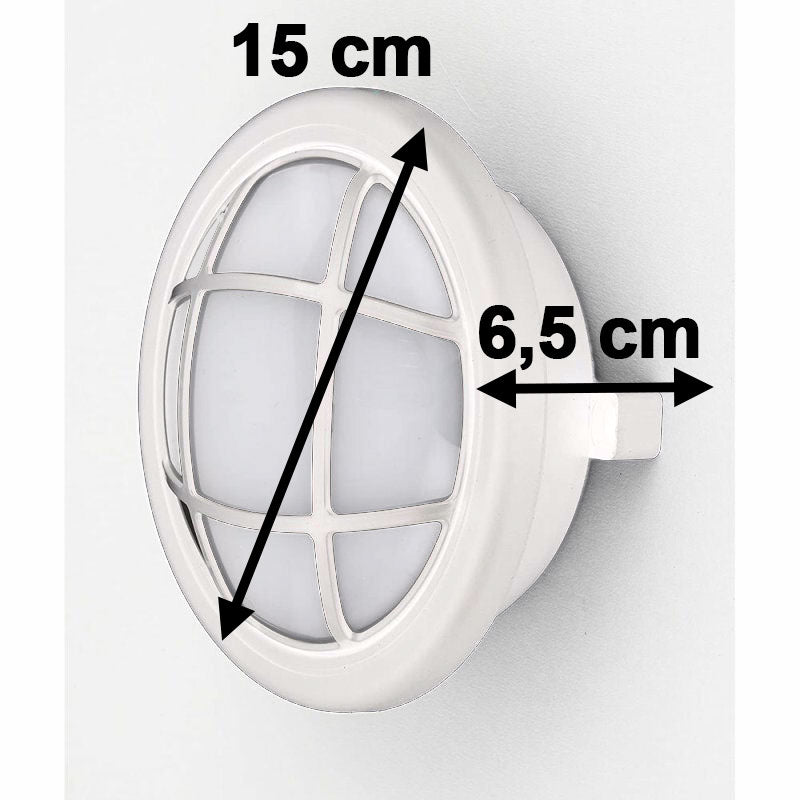 Odense LED Außen Decken-/Wandleuchte IP65 weiß