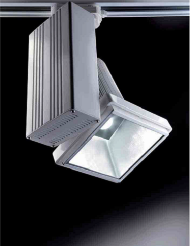 65W LED 3-Phasen Strahler Axolute 1 Chameleon grau