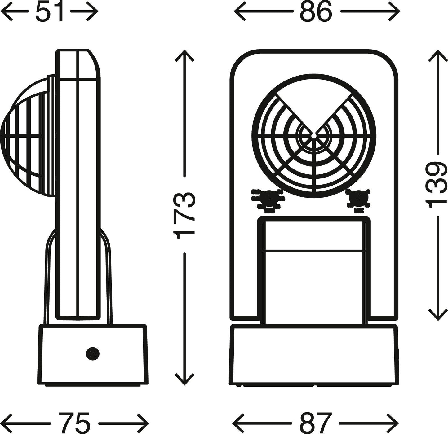 Bewegungsmelder für außen weiß 20m Reichweite 360° IP65