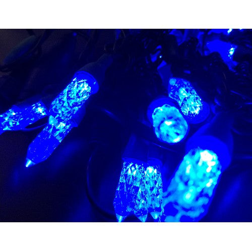 50er LED 5m Lichterkette blau + Netzteil Innen Weihnachten – Weihnachtsdeko LED, Lichterkette