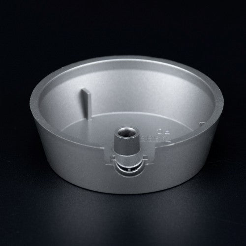 Anschluss Dose für Lampe Decken Baldachin Silber