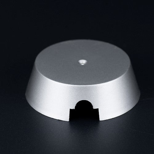 Anschluss Dose für Lampe Decken Baldachin Silber