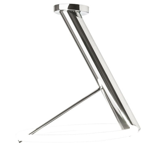 Deckenleuchte rund Ringleuchte Chrom Circle – Deckenleuchte dimmbar