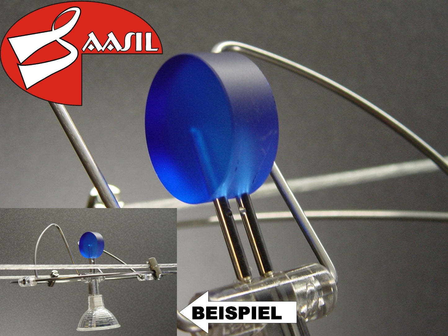 PIL Dekoelemt Zubehöhr für Strahler Seilsystem 12V für MR16 / MR11 Halogen / LED