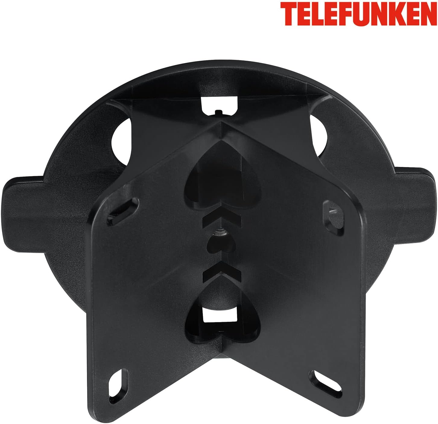 Adapter zur Eckbefestigung von Bewegungsmeldern schwarz Kunststoff 100x51mm