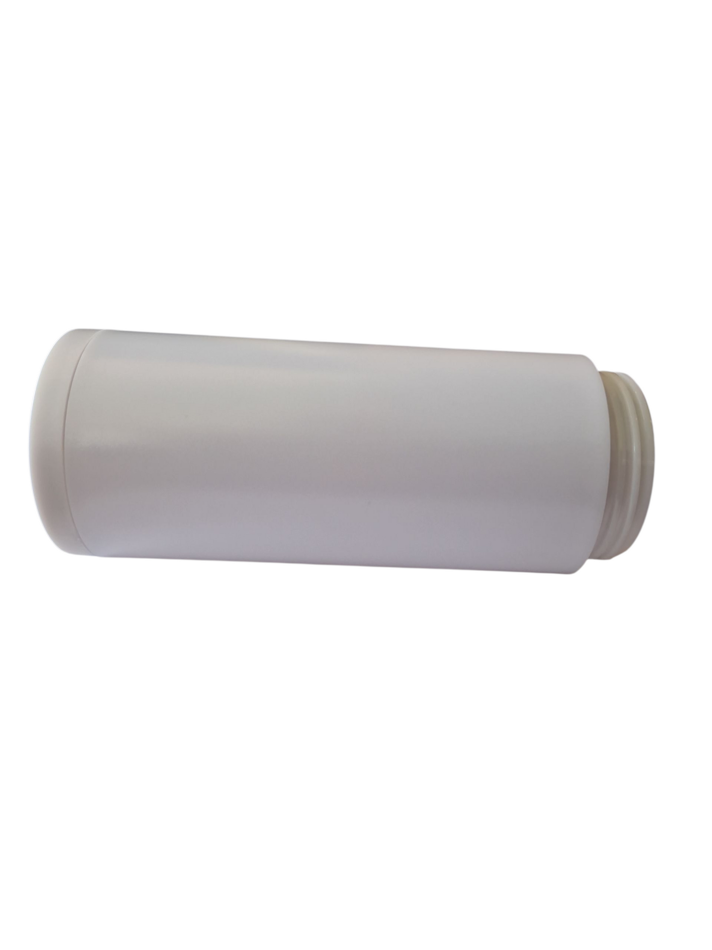 Kunststoff Lampenglas zum drehen Ersatzlampenschirm mit Gewinde weiß Acryl für E27 Außenleuchten 18,5 cm Vento Esto