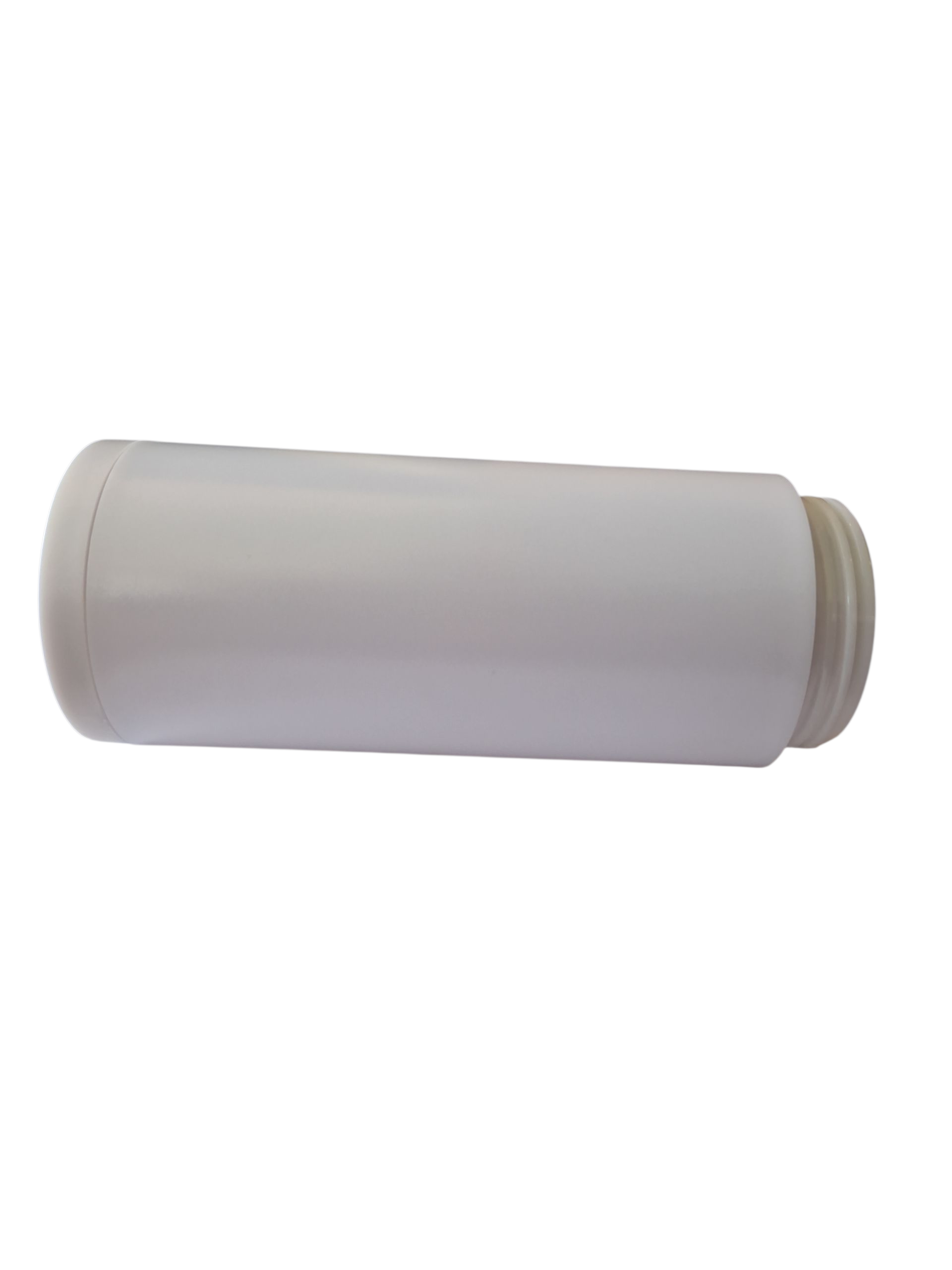 Kunststoff Lampenglas zum drehen Ersatzlampenschirm mit Gewinde weiß Acryl für E27 Außenleuchten 18,5 cm Vento Esto