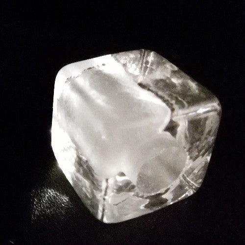 Kristall Glas klar Lampenglas Ersatzglas G4 Würfel – Lampenglas klar