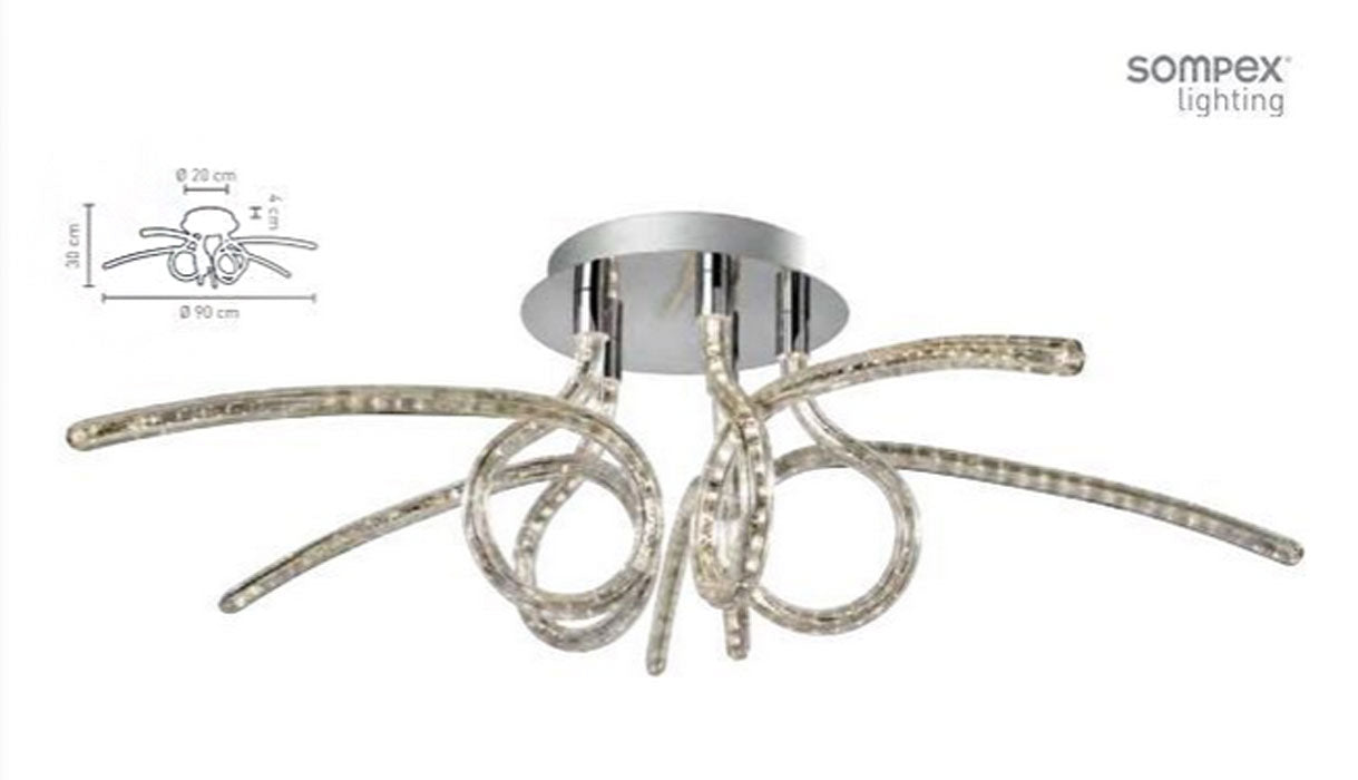 Ersatzteil LED Arm zu Deckenleuchte Claudi 88266 Sompex