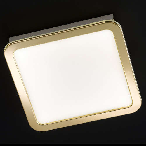 LED Deckenleuchte Hendrik in Messing poliert – Deckenleuchte dimmbar