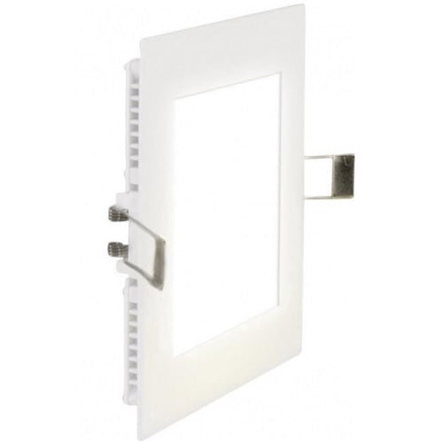 LED Panel-Einbauspot Eckig 12W 4000K – Einbaustrahler IP30, schwenkbar, dimmbar