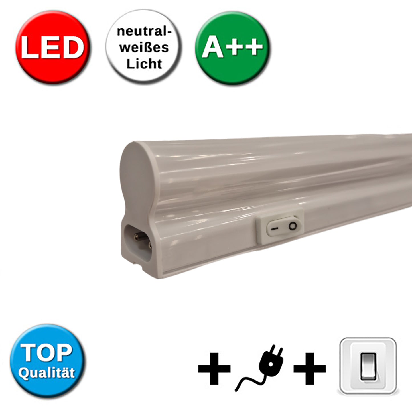 Vesio LED-Lichtleiste 60cm 9W mit Schalter