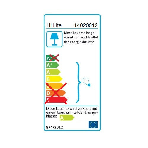 London Unterschrankleuchte 57,5cm 13W mit Schalter