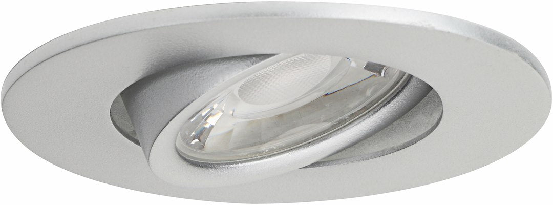 MD-880 LED Einbauspot silber dimmbar schwenkbar 4,5W 85mm – Einbaustrahler IP21, schwenkbar, dimmbar, 85mm