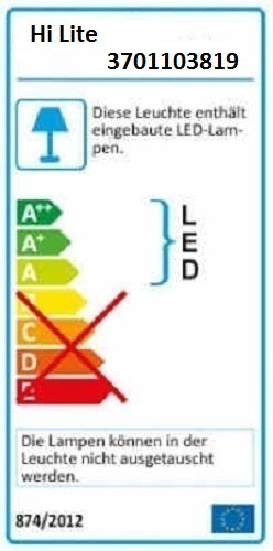 Odense LED Außen Decken-/Wandleuchte IP65 schwarz