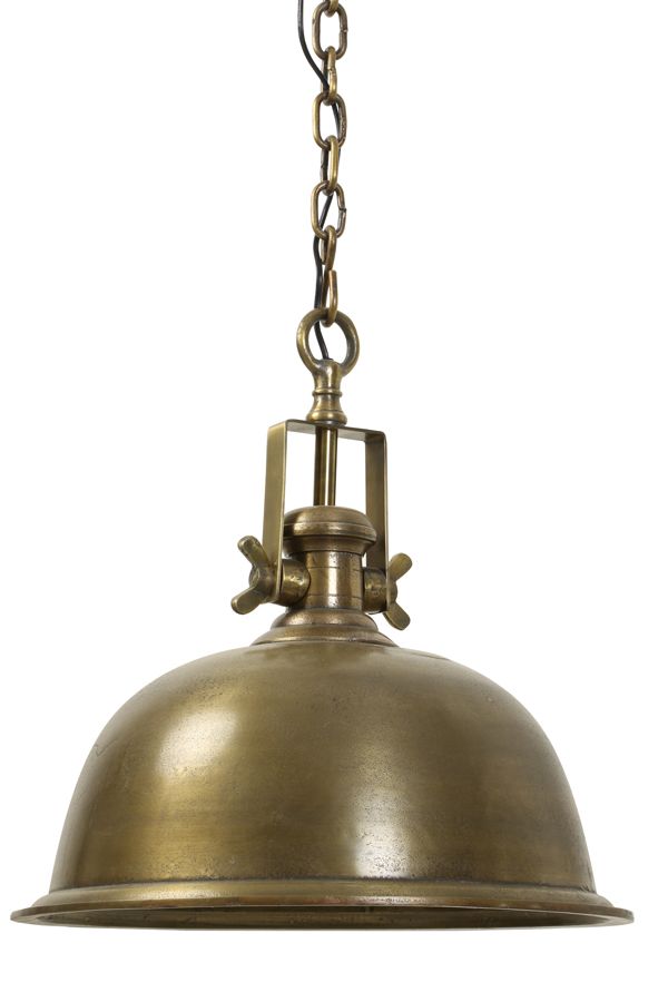 Hängelampe Kennedy Industrial Stil bronze antik 38cm – Pendelleuchte E27