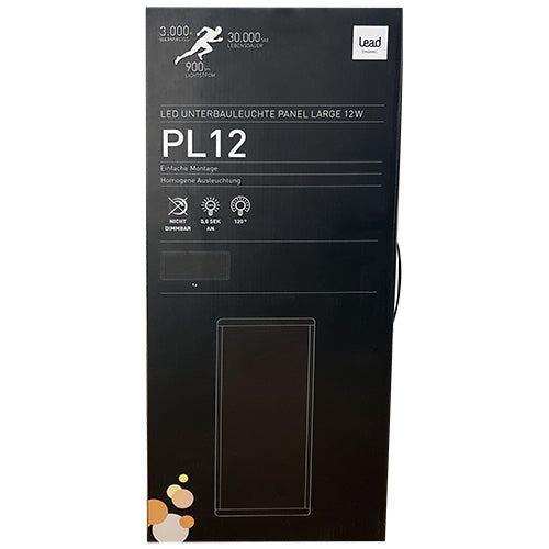 PL12 LED-Panel Unterbauleuchte 45x20cm slim