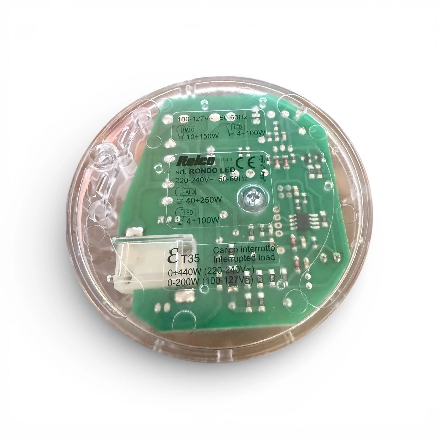 Relco RL5640 RONDO LED Dimmer 40-250W Halogen Schnurdimmer