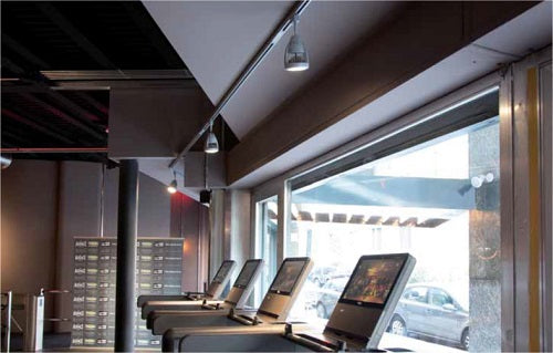 27W LED 3-Phasen Strahler Retail grau