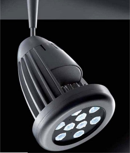 27W LED 3-Phasen Strahler Retail grau