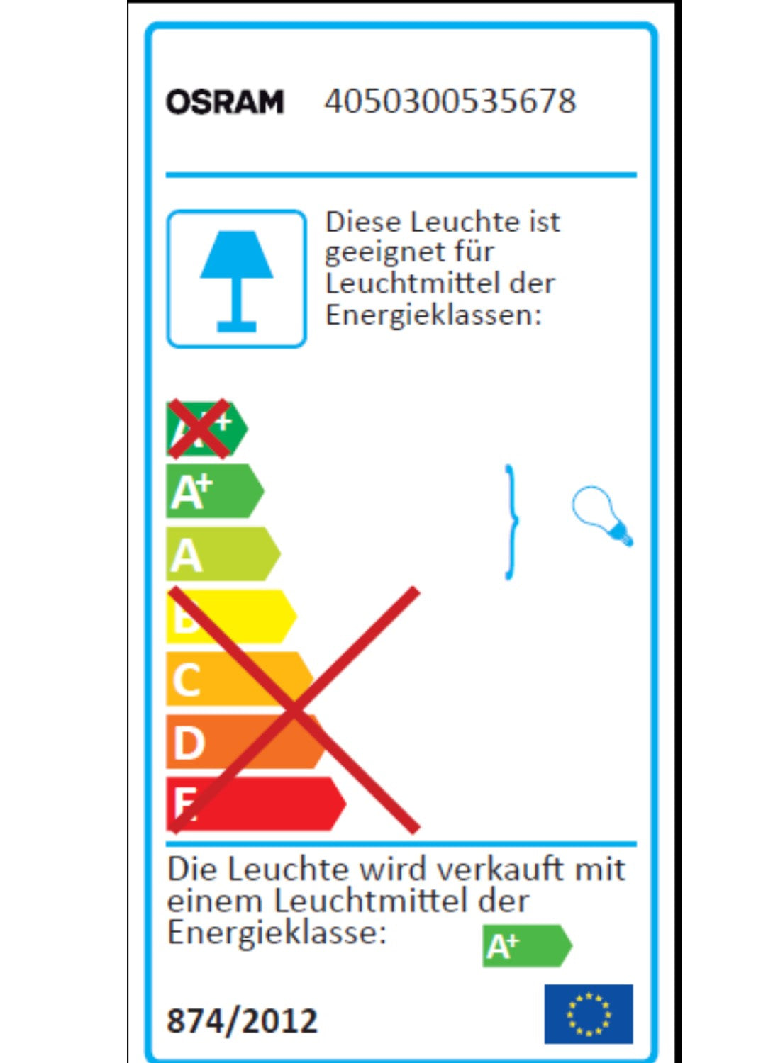 24W Anbauleuchte Osram SOFTLITE T5-F , 1x24 W Deckenleuchte Weiß