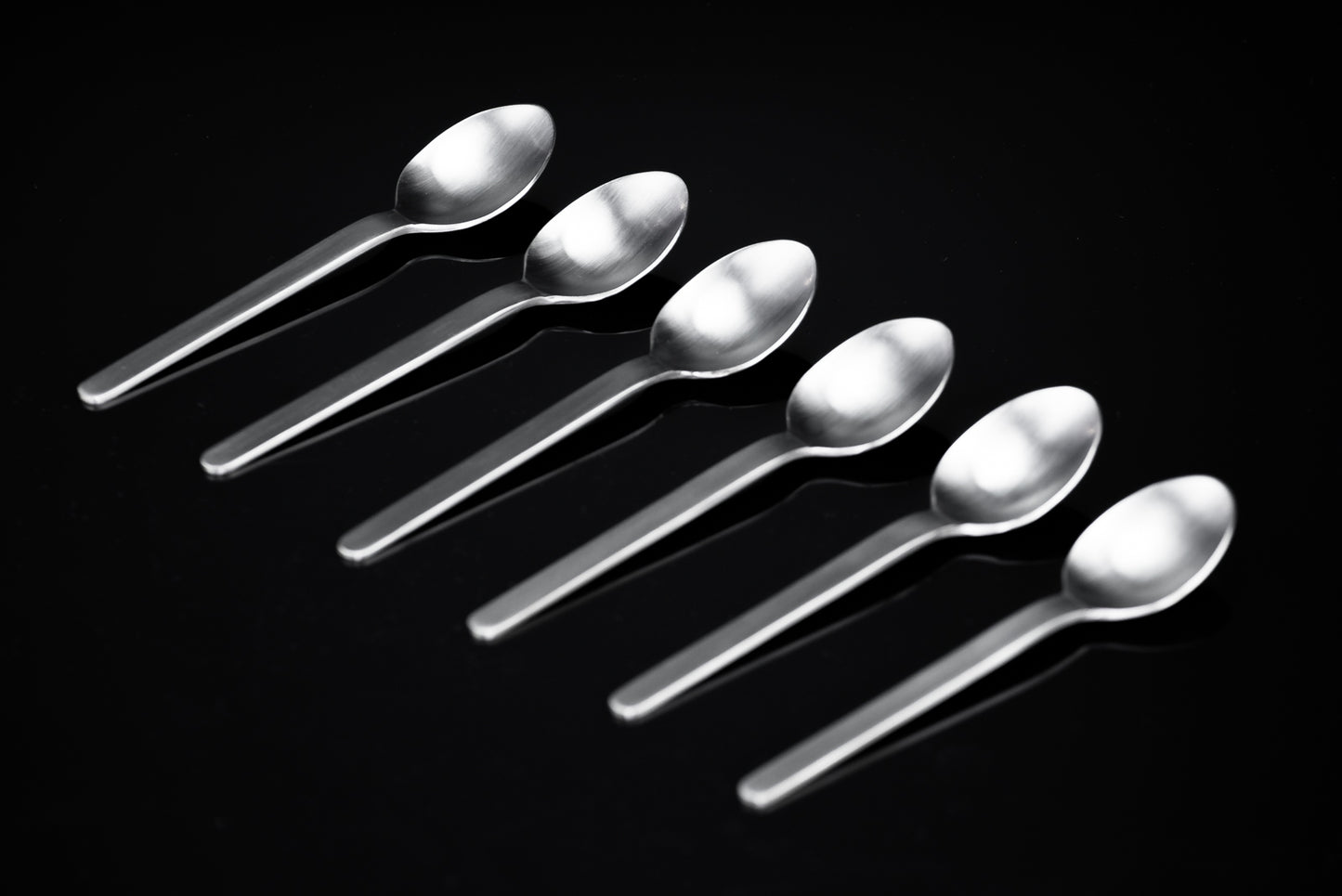 Luna 30705 Espressolöffelset 6er Edelstahl 18/10 matt Espresso Löffel – stilvolles Wohnaccessoire & Dekoartikel aus Europa