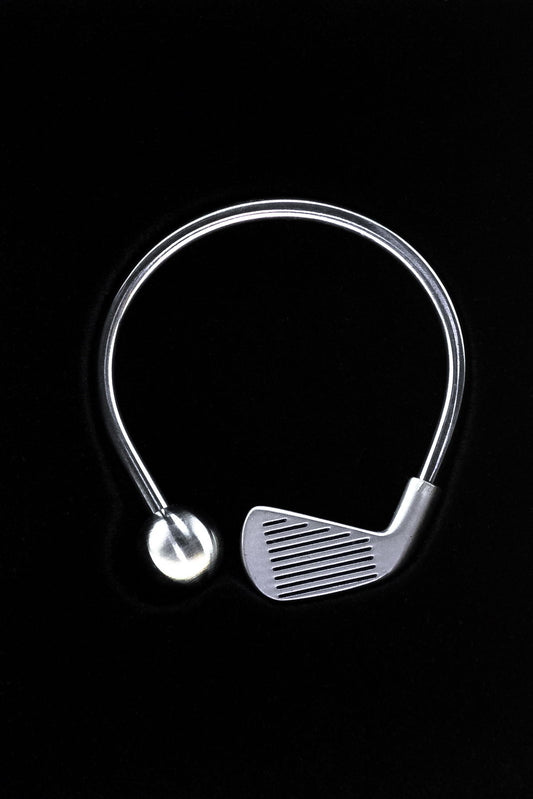 Luxus Schlüsselanhanger Design Golf Metall Sompex 39227 – stilvolles Wohnaccessoire & Dekoartikel aus Europa