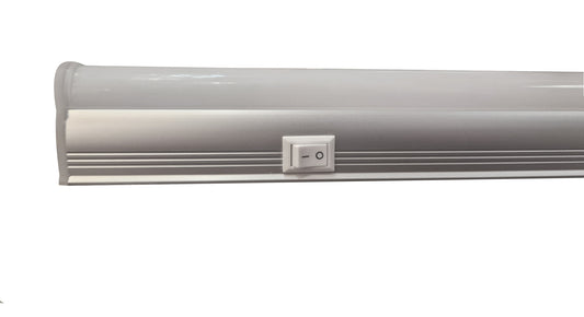 Unterschrankleuchte LED silber mit Schalter 90cm für Steckdose verbindbar