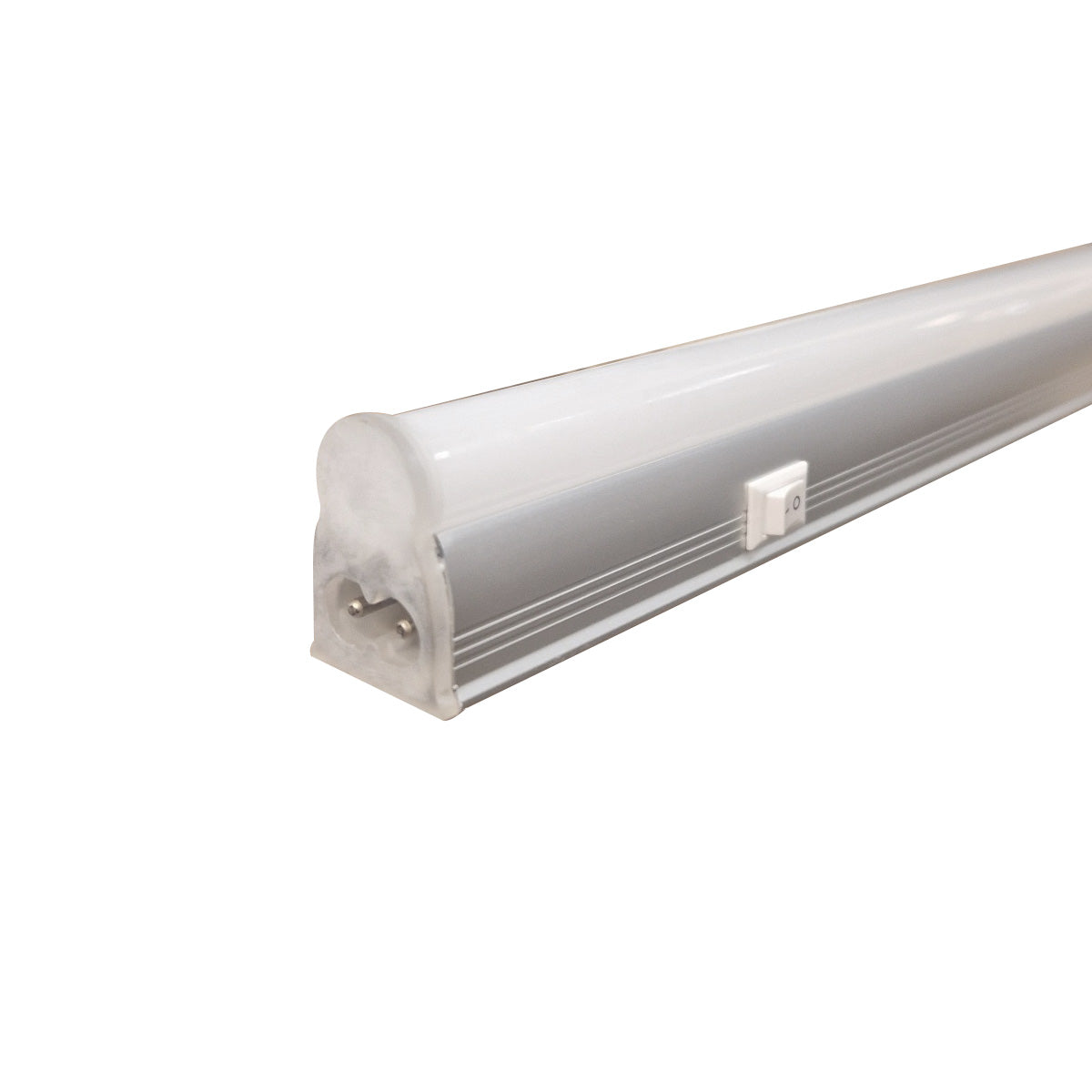 Unterschrankleuchte LED silber mit Schalter 90cm für Steckdose verbindbar