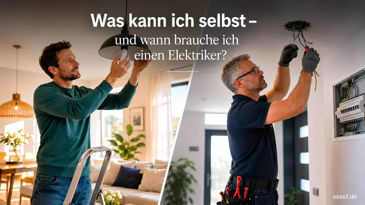 Was darf ich selbst installieren – und wann brauche ich einen Elektriker?..