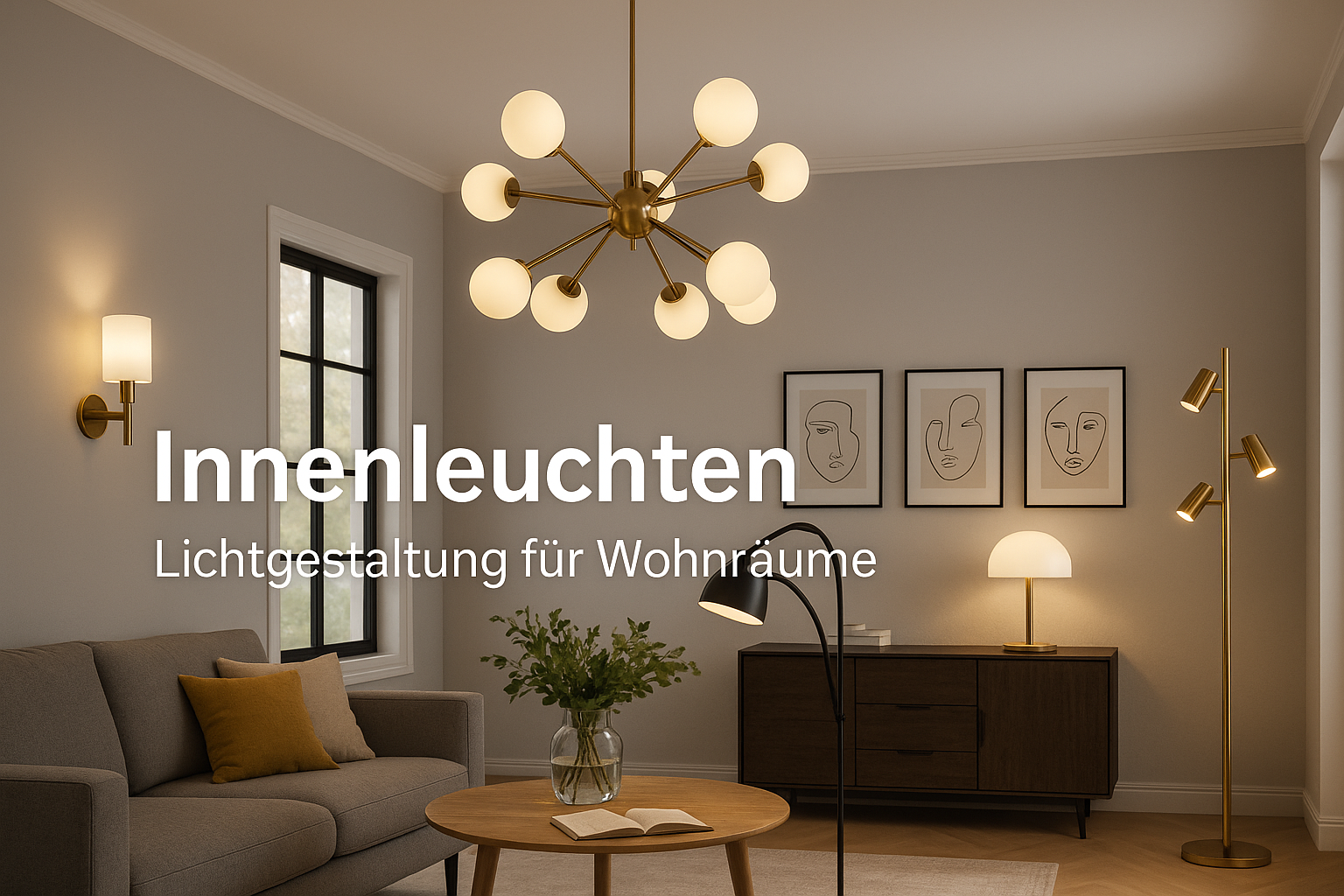 Innenleuchten | Lichtgestaltung für Wohnräume | Deckenleuchten, Wandleuchten & mehr