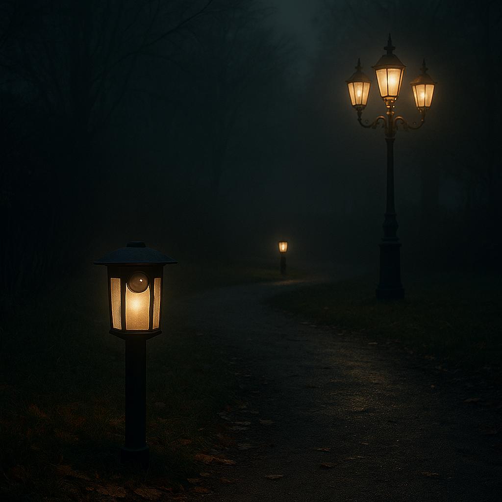 Wegeleuchten, Pollerleuchten, Mastleuchten & Kandelaber