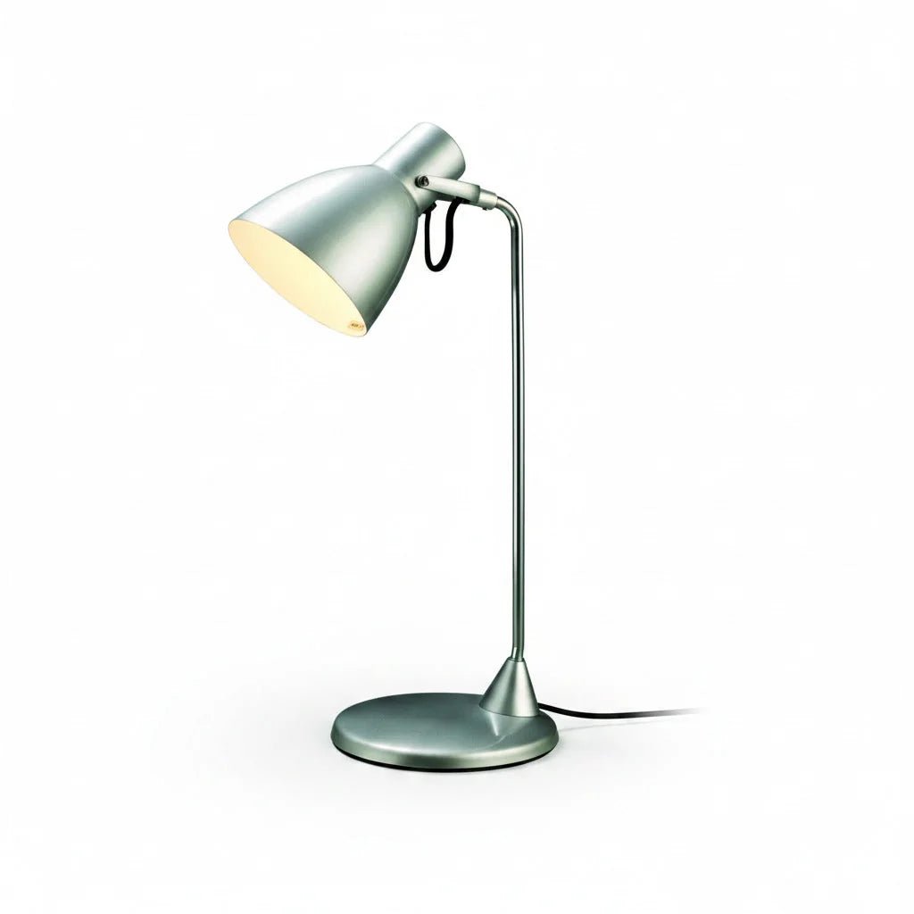 Schreibtischleuchte MEGA Silber-Metalic Tischlampe