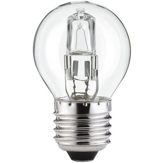 E27 Halogen 28W Tropfenform klar dimmbar Paulmann 800.17