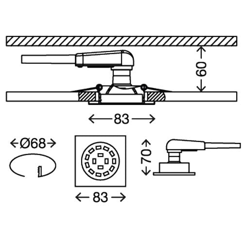 – Einbaustrahler
