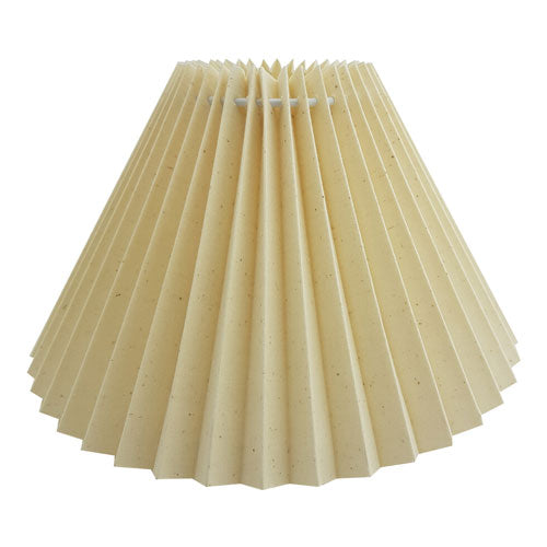 Lampenschirm Tischlampe Plissee creme natur weiß E27 Lampenschirm – saasil.de