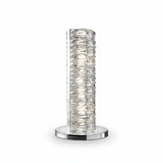 Hochwertige Design Tischlampe Singapur aus Kristallglas Tischlampe