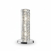 Hochwertige Design Tischlampe Singapur aus Kristallglas Tischlampe