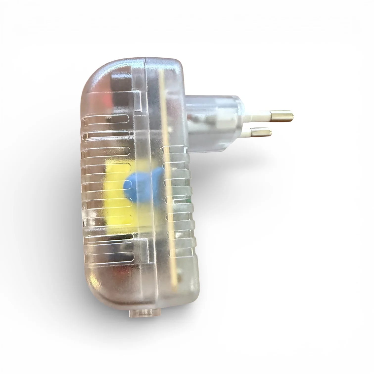 12V 1A LED Netzteil 12W Adapter 100-240V Seitenansicht transparent